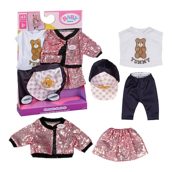 Puppen Outfit Glam 43cm