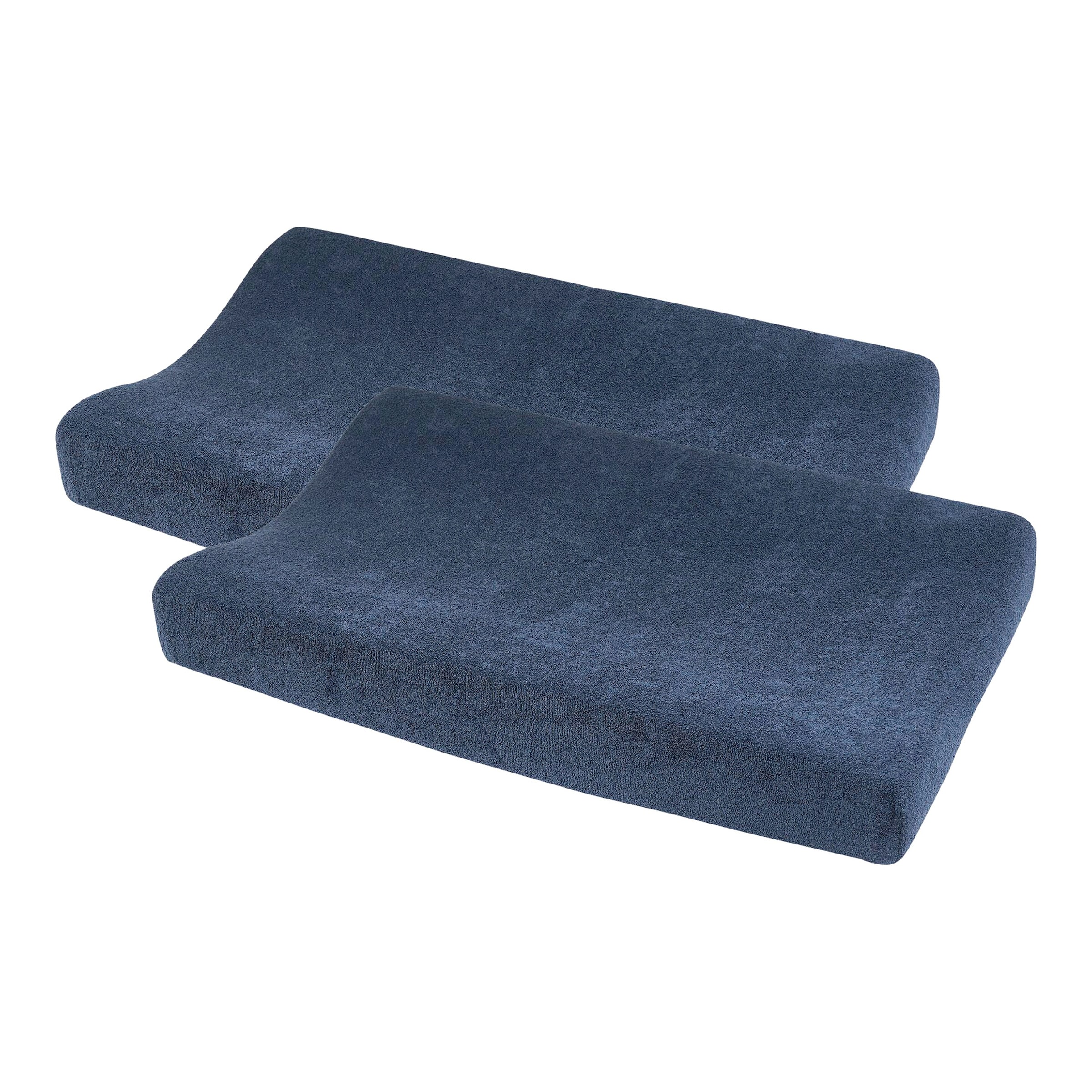 Lot de 2 housses pour matelas à langer en éponge 50x70 cm