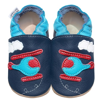Krabbelschuhe Hubschrauber Hubi