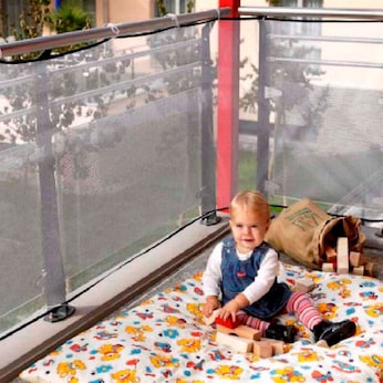 Le filet de protection pour balcon