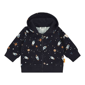 Sweatjacke mit Kapuze Weltall