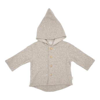 Baumwollfleece-Jacke 
