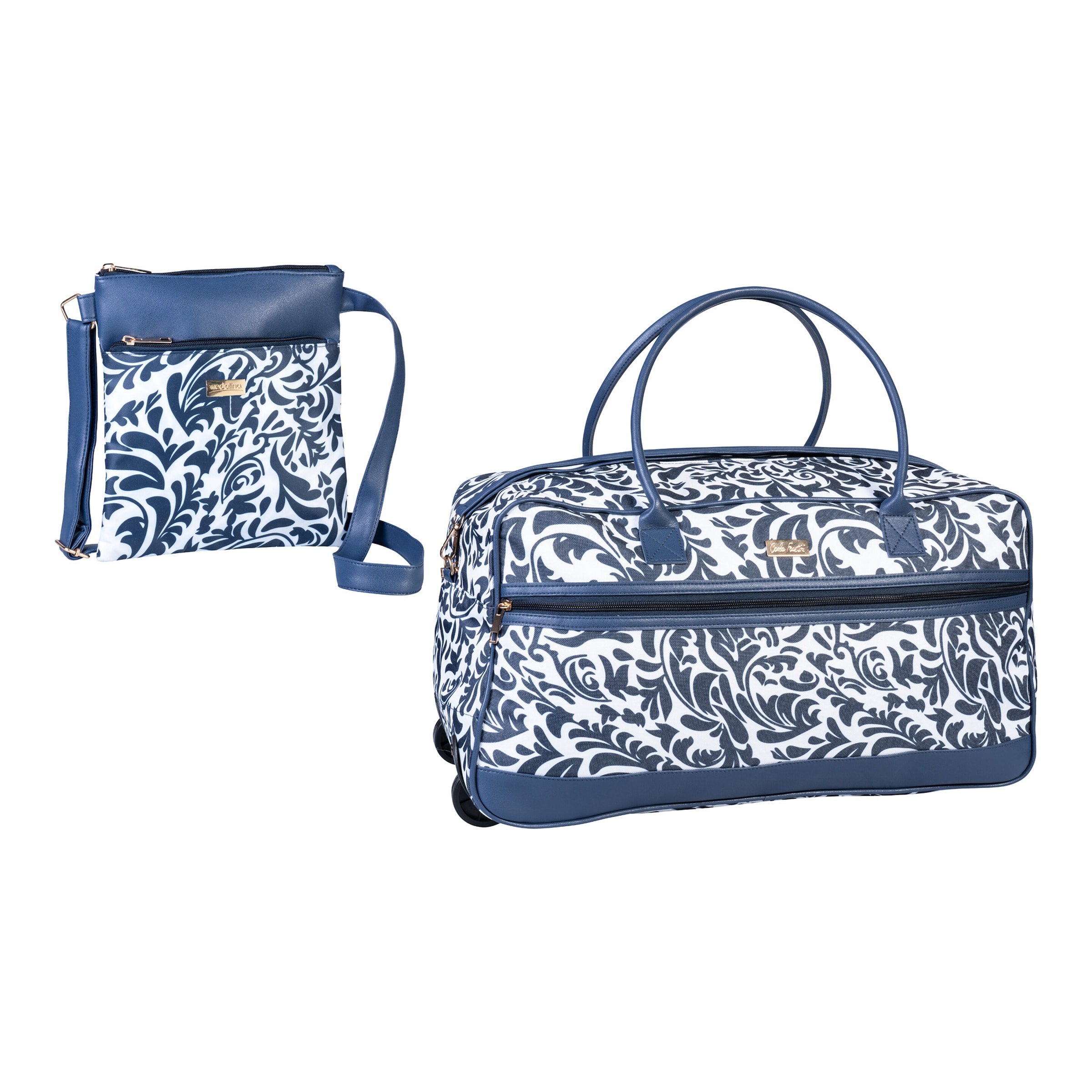 Taschen-Set Trolleytasche & Umhängetasche "Marseille", 2-teilig