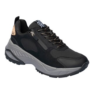 Sneaker Donna Waldläufer H Pepper - Taglia 42.5, Tessuto Traspirante, Suola EVA Antiscivolo, Chiusura Con Cerniera, Scarpe Vegane Comode