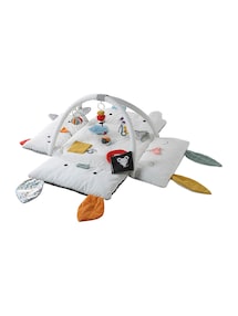 Mitwachsende Baby Activity-Decke mit Spielbögen SENSORIK-SPASS