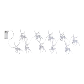 LED-Lichterkette „Rentiere“, 165 cm