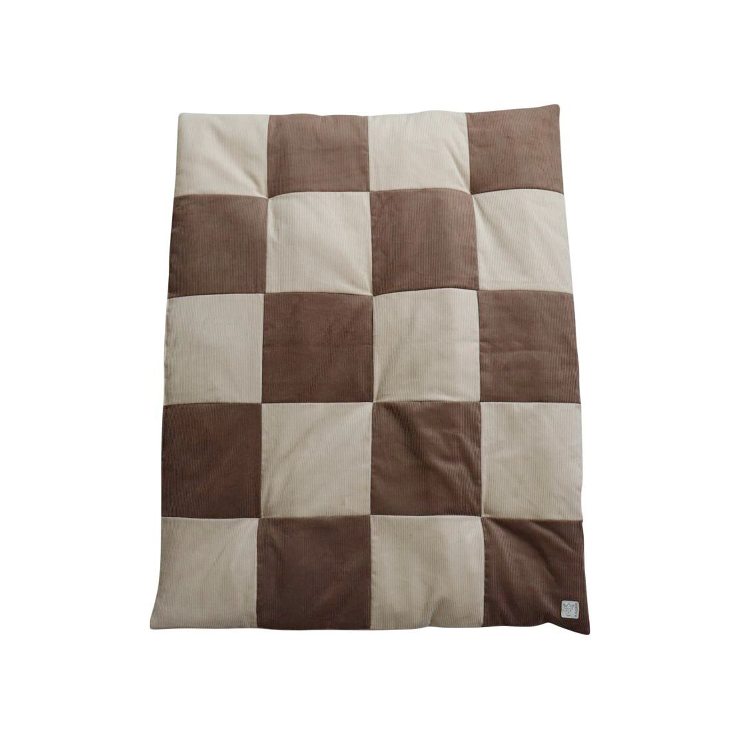 Kaiser Krabbeldecke CORD PATCHWORK 80x100 cm