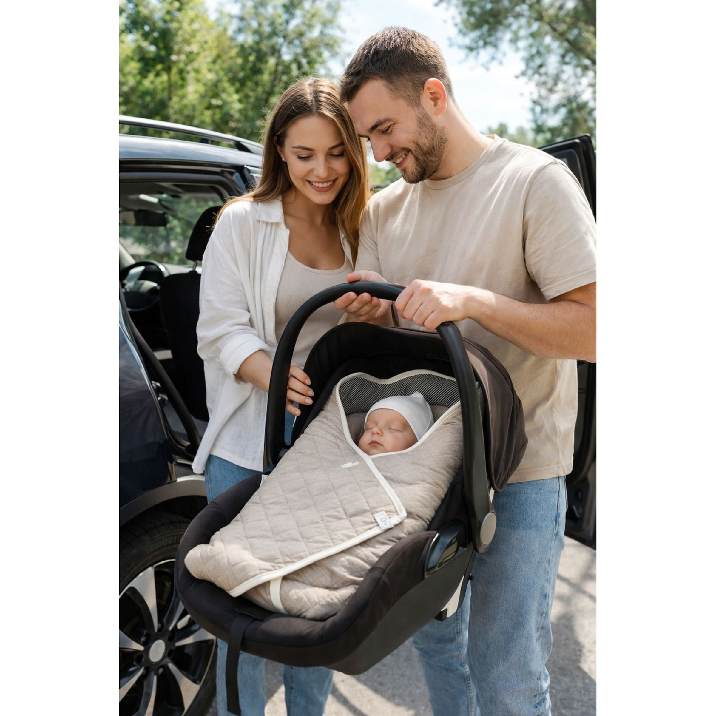 Einschlagdecke Tom 80x80 cm