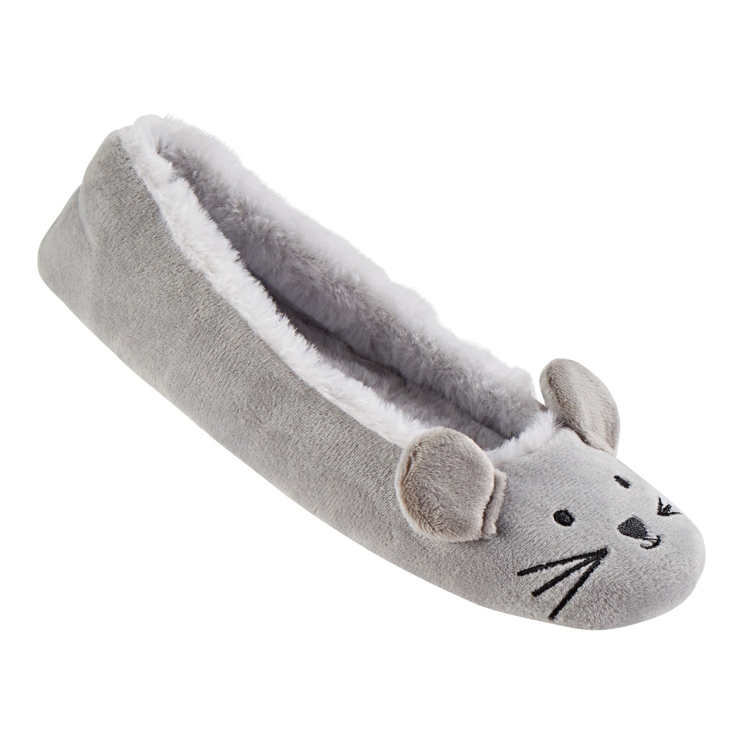 Kuschelwarm-Pantoffel "Mausi"