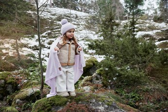 Pointelle Decke - Lavender Love