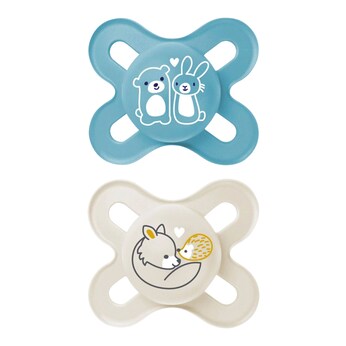 2er-Pack Schnuller Original Start Silikon, 0-2M