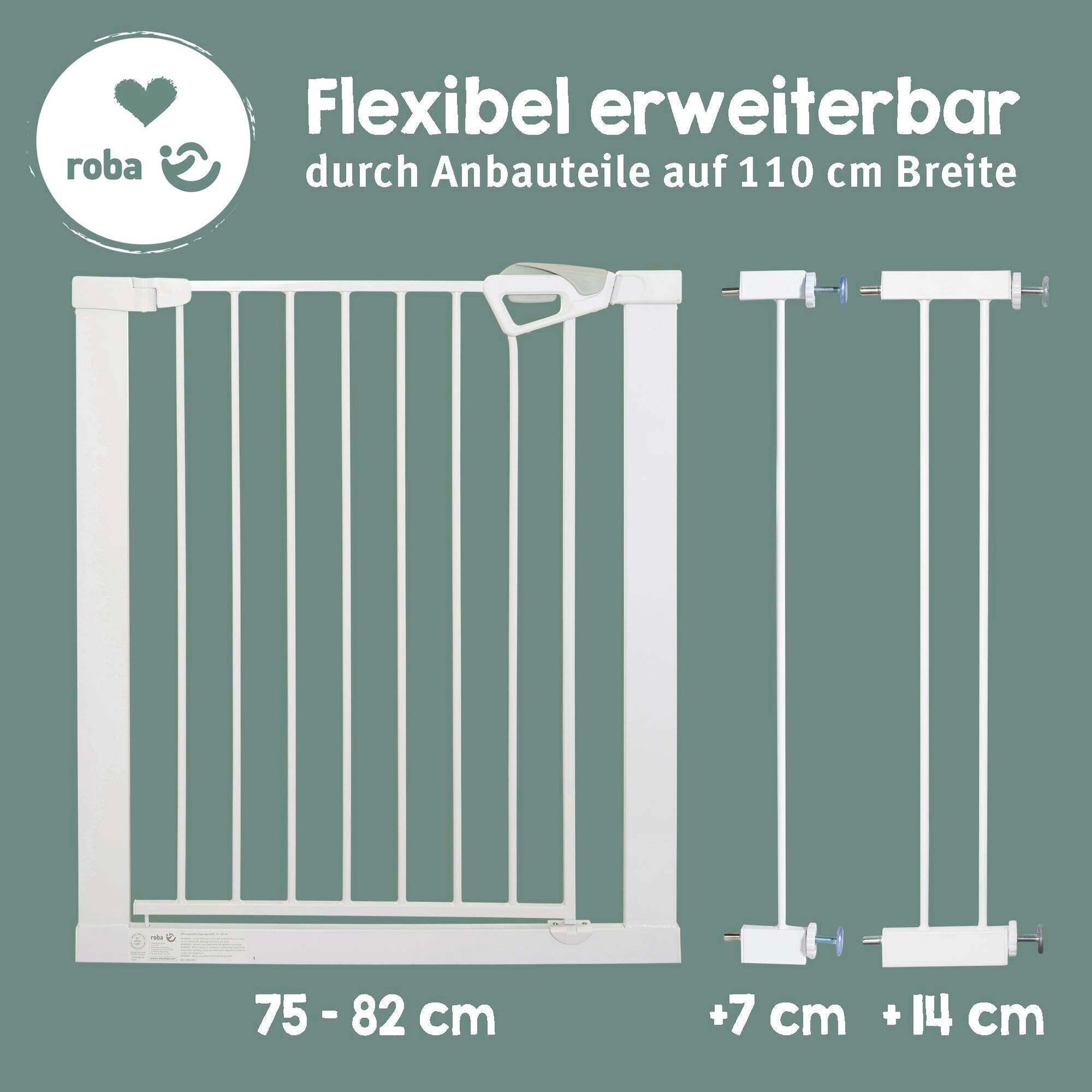 Roba Türschutzgitter Metall easySafe+