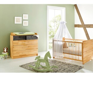 2-tlg. Babyzimmer Natura breit