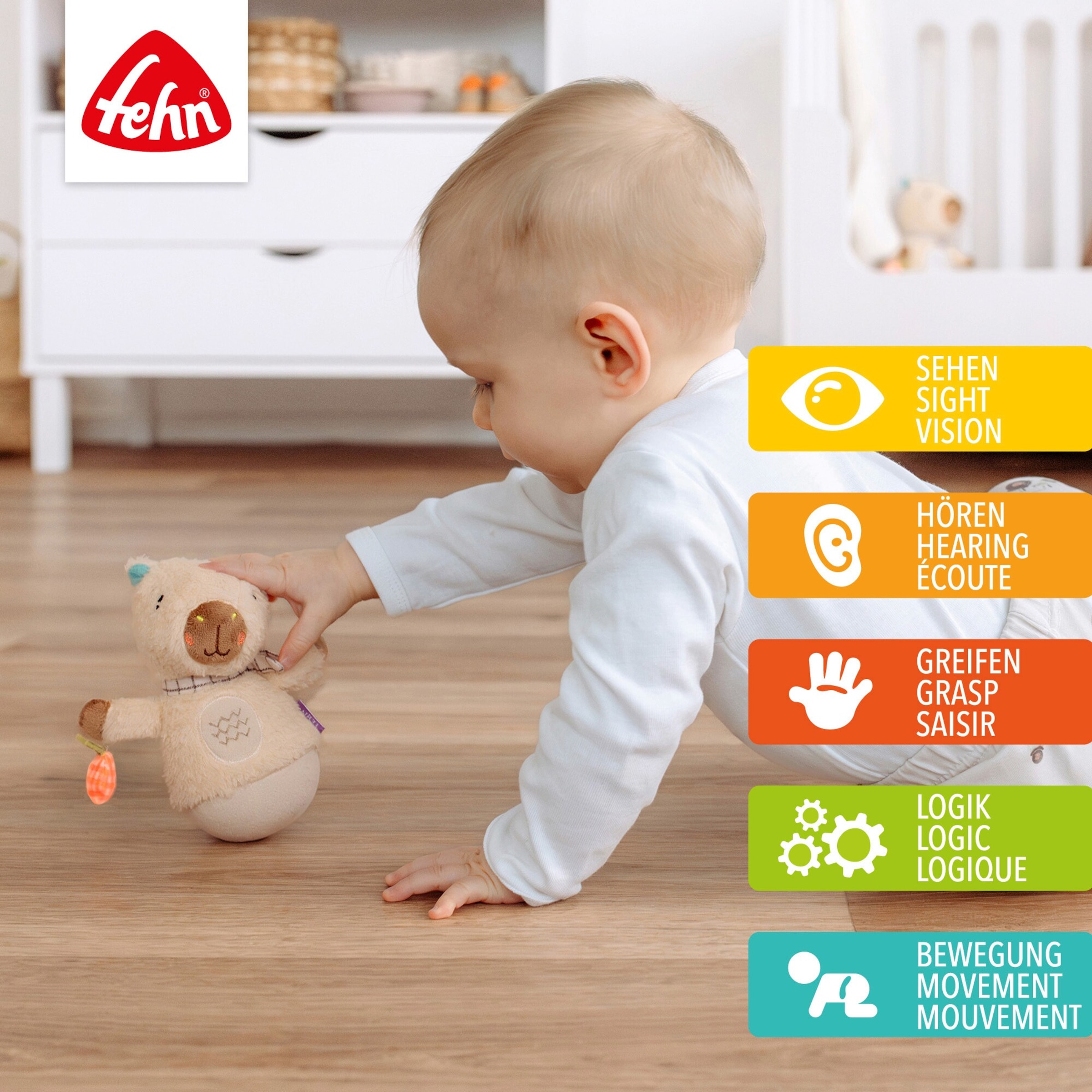 Fehn Mini-Stehauf Capybara Clara