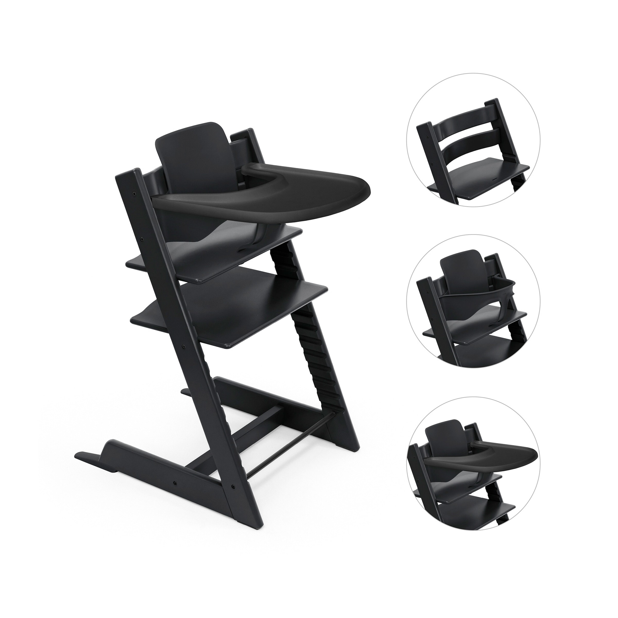 Stokke® Tripp Trapp® Bundle Treppenhochstuhl inklusive Babyset & Tray