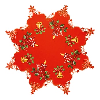 Surnappe «Étoile de Noël», 85x85 cm