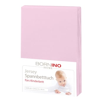 Jersey-Spannbetttuch 60x120 cm - 70x140 cm