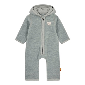 Wollwalk-Overall mit Kapuze