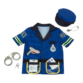 Polizeikostüm mit Zubehör