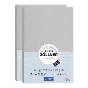 2er-Pack Jersey-Spannbetttücher 70x140 cm