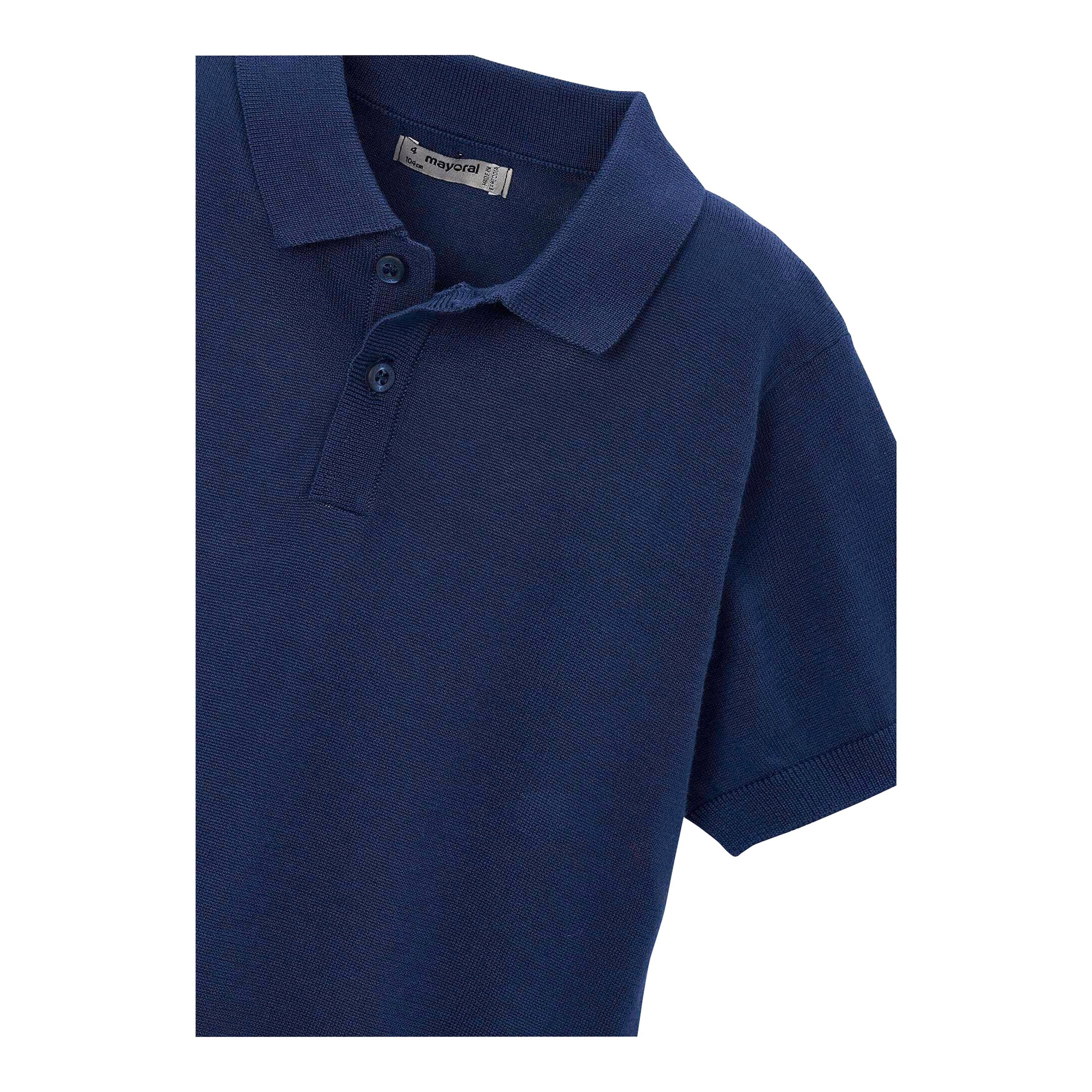 Polo-T-Shirt Feinstrick