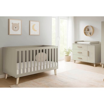 2-tlg. Babyzimmer Tami extrabreit
