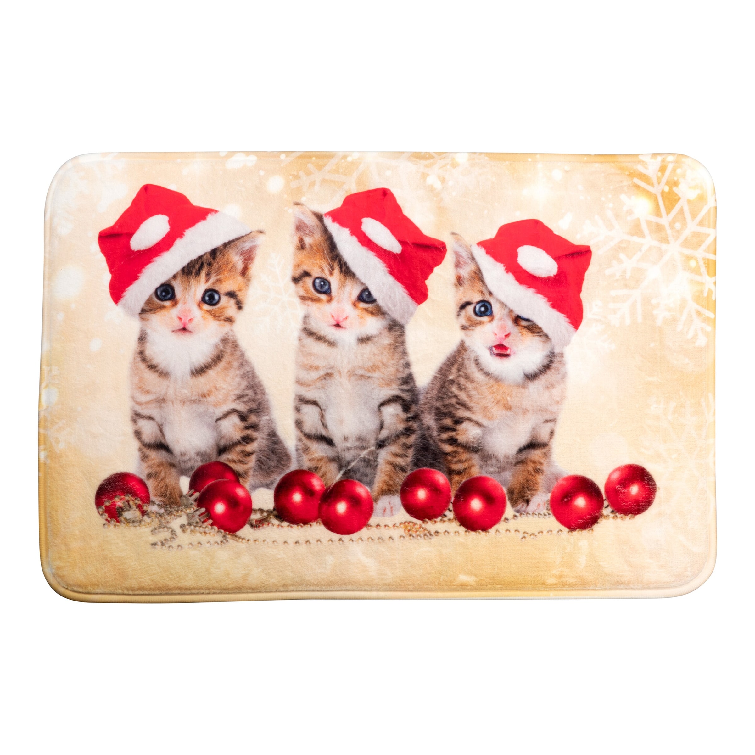 Fußmatte „Weihnachtskätzchen“