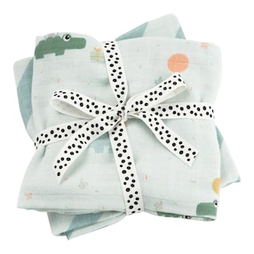 2er-Pack Mullwindeln 65x65 cm