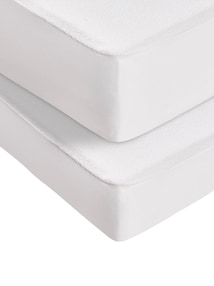 2er-Pack Matratzen-Schonbezüge Kinder & Baby, BI-OME-Ausrüstung NTL