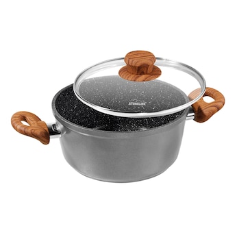 STONELINE Back to Nature Kochtopf 24 cm | mit Deckel 