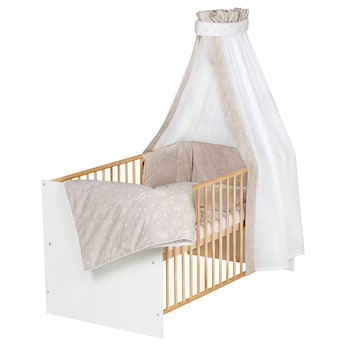 Babybett mit Ausstattung Classic Gold 70x140 cm