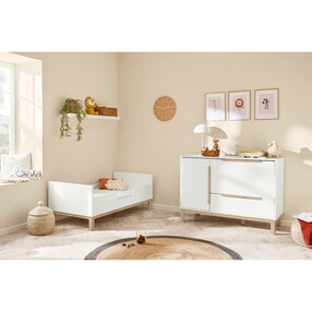 Babybett Juna 140 x 70 cm - exklusiv bei babywalz
