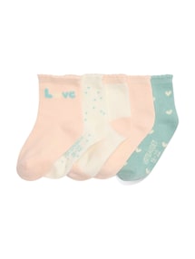 5er-Pack Baby Socken LOVE
