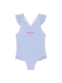 Gestreifter Mädchen Baby Badeanzug