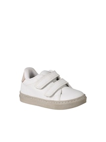 Baby Klett-Sneakers mit Kontrastbesatz