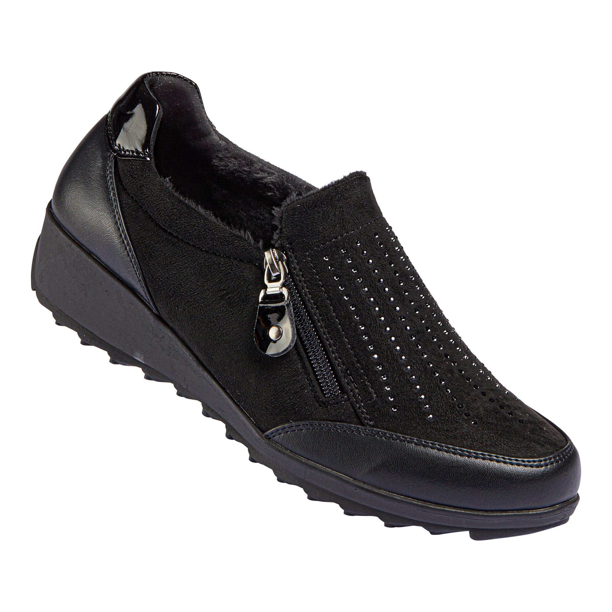 wonderwalk Wärmehalbschuh "Rita", Größe: 36, schwarz