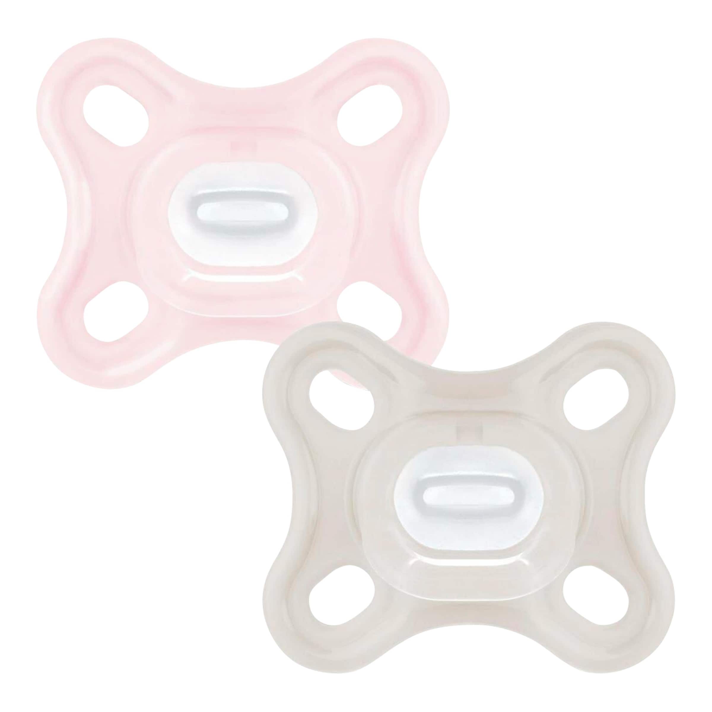 Mam 2er-Pack Schnuller Comfort Silikon 0-3M