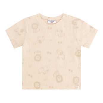 T-shirt en mousseline Safari