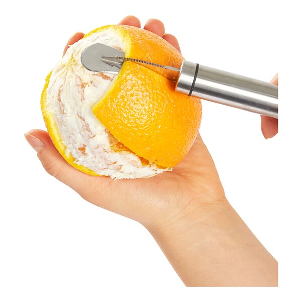 Éplucheur d'orange professionnel à manivelle - Mini éplucheur d'orange  manuel - Éplucheur de fruits de cuisine en acier inoxydable - Outils et  gadgets fantaisie : : Maison