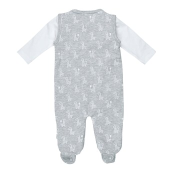 Strampler-Set Giraffen