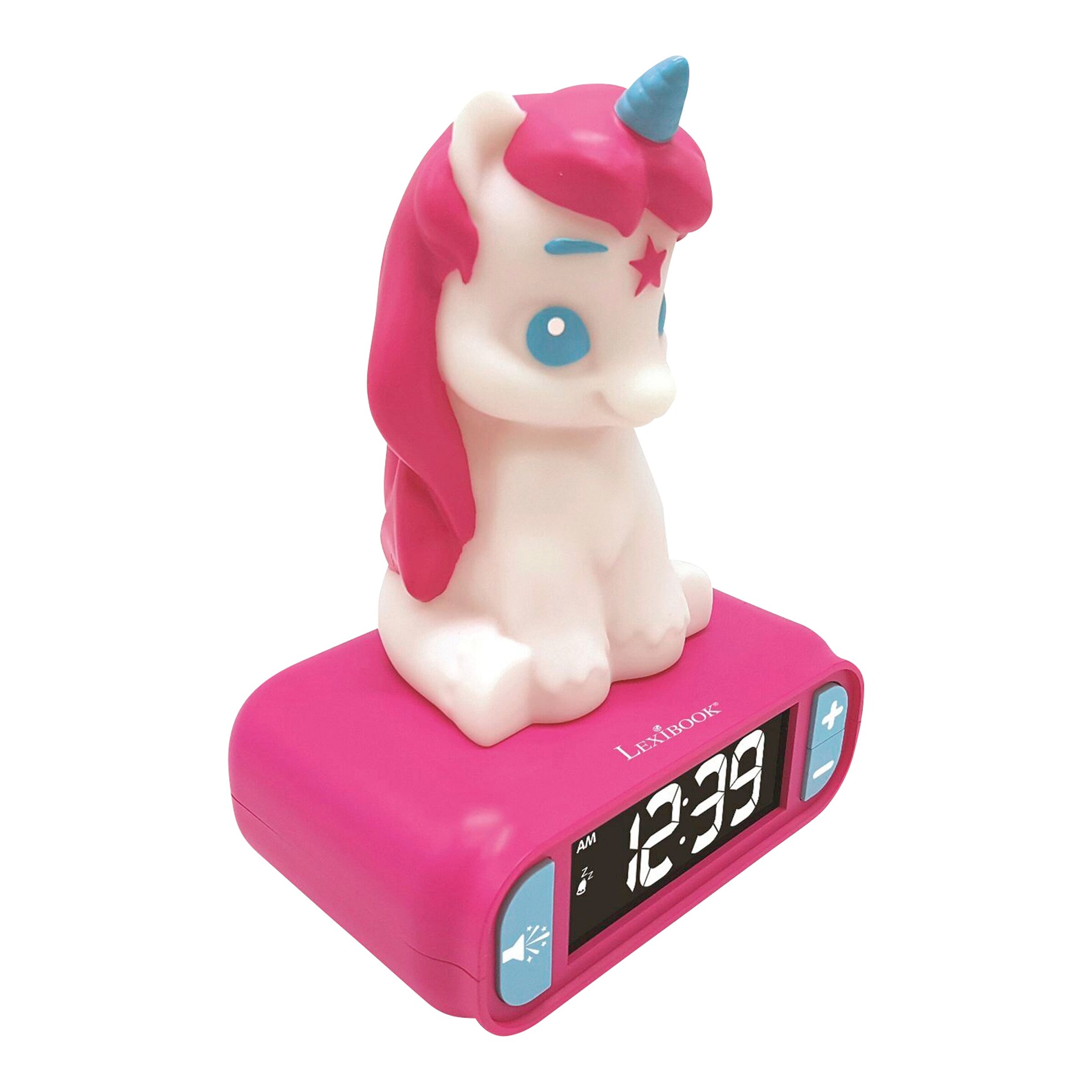 Wecker mit 3-D-Nachtlicht - Einhorn