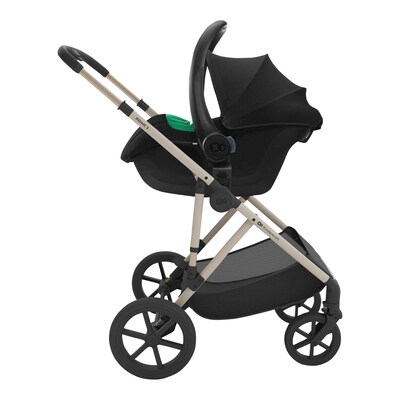 Kinderkraft Kombikinderwagen Trio-Set PRIME 3 3in1 inkl. Babyschale MINK PRO 2 sand dune