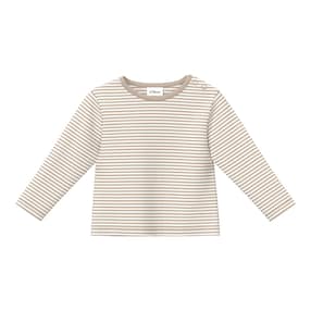 Shirt langarm Ringel Rippqualität