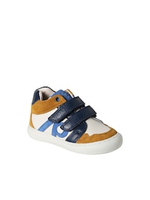 Kinder Leder Sneakers mit Klettverschluss