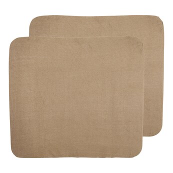 2er-Pack Wickelauflagenbezug Frottee 85x75 cm