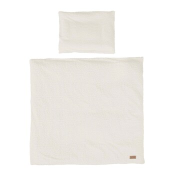 Wiegenset 2-teilig 'Seashells' oyster 