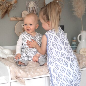 Sommer-Sleepoverall Musselin 0.5 TOG