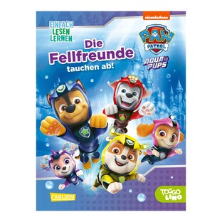 Einfach Lesen Lernen PAW Patrol Aqua Pups - Die Fellfreunde tauchen ab!