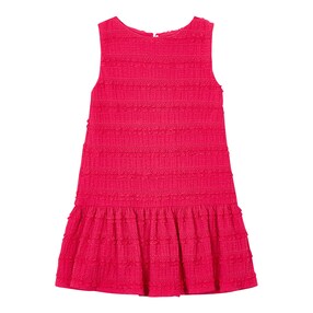 Kleid ohne Arm Rüschen