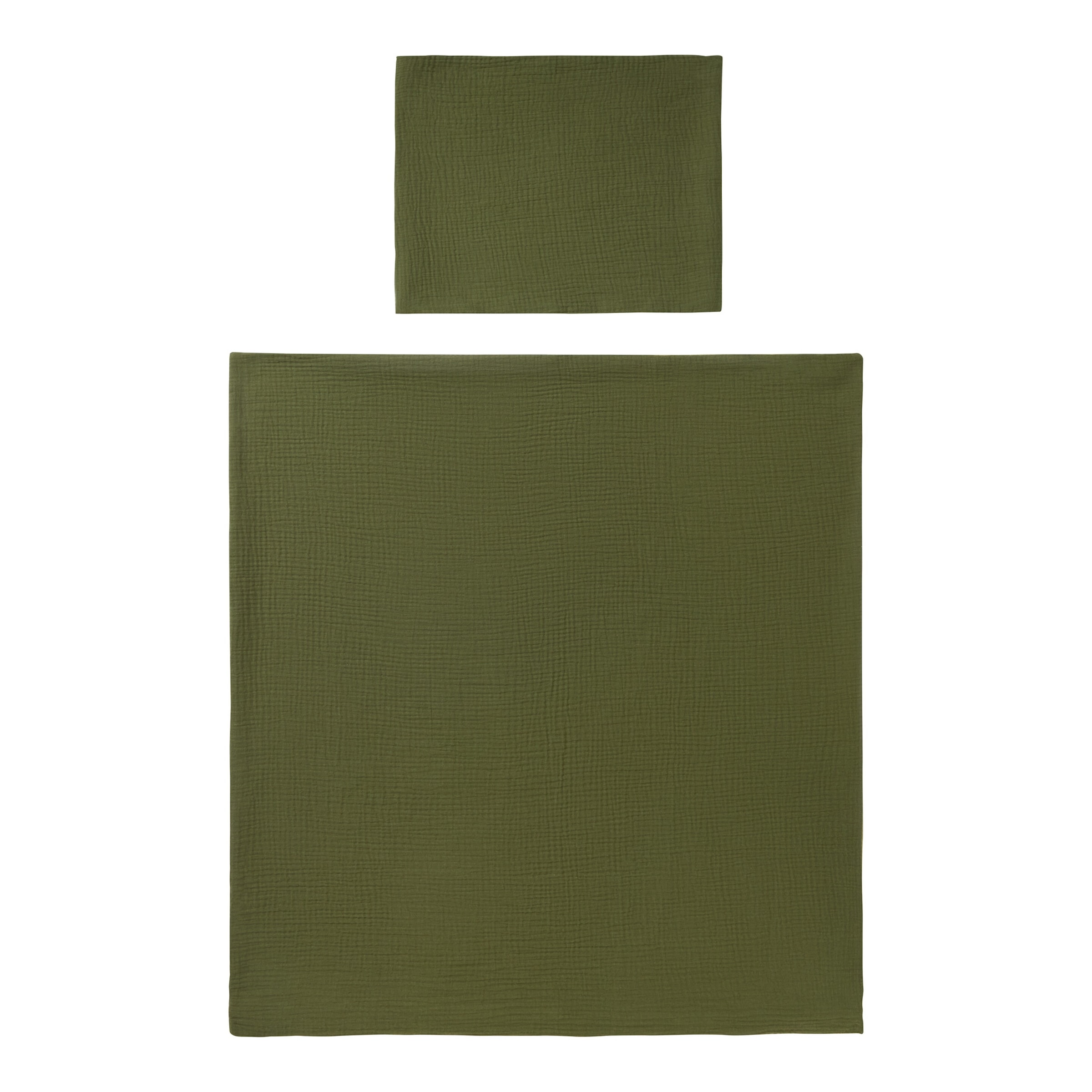 Bornino Home Wende-Bettwäsche Musselin 35x40/80x80 cm